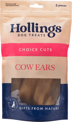 Hollings Cow Ears - 3 Pack