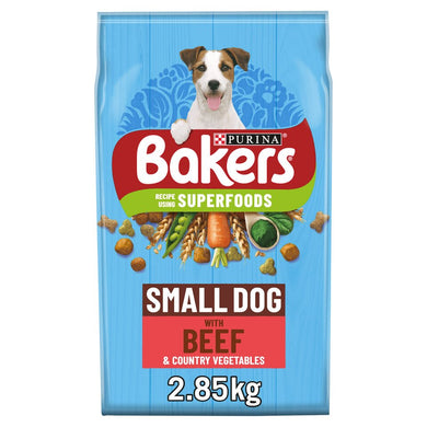 Bakers Small Dog - Beef and Vegetables 2.85kg