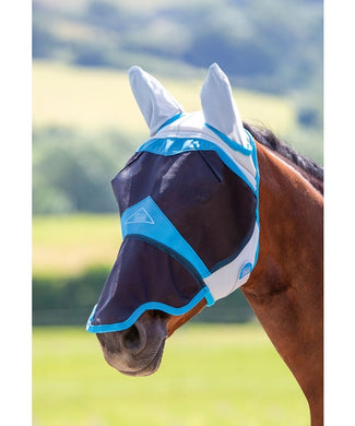 Shires Air Motion Fly Mask with Ears & Nose
