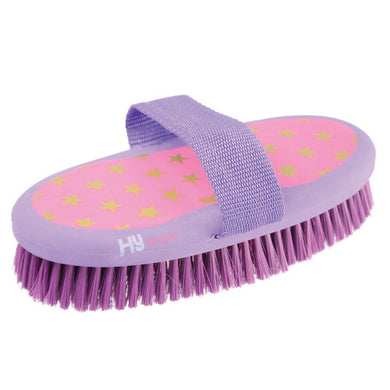 Hy Equestrian Star Easy Grip Body Brush