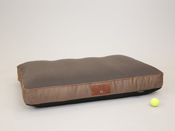 George Barclay Beckley Dog Mattress Orthopaedic - Caramel/Mocha, X Large