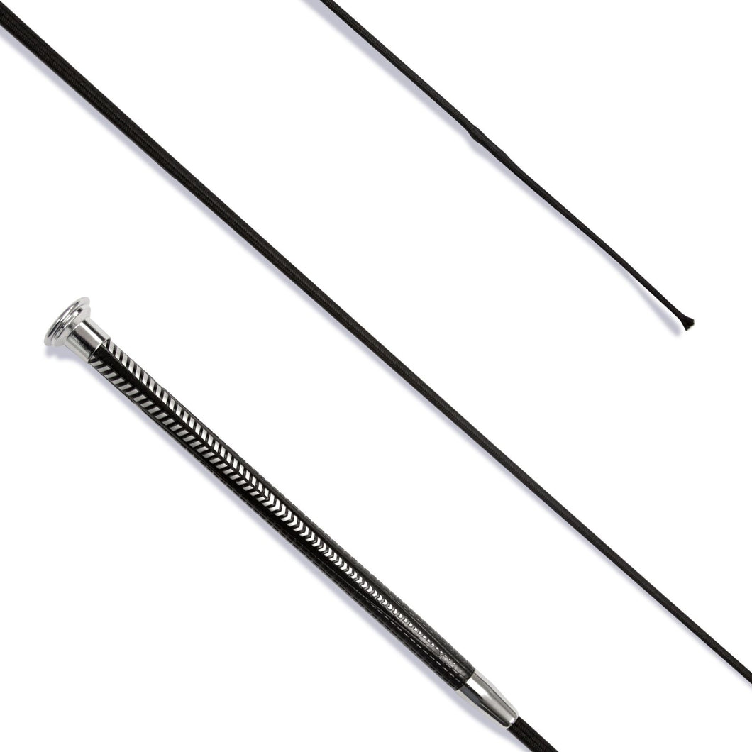 KM Elite Ultimate Balanced Dressage Whip 100cm Plus 10cm Popper