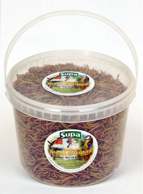 Supa Dried Mealworms 3L Tub