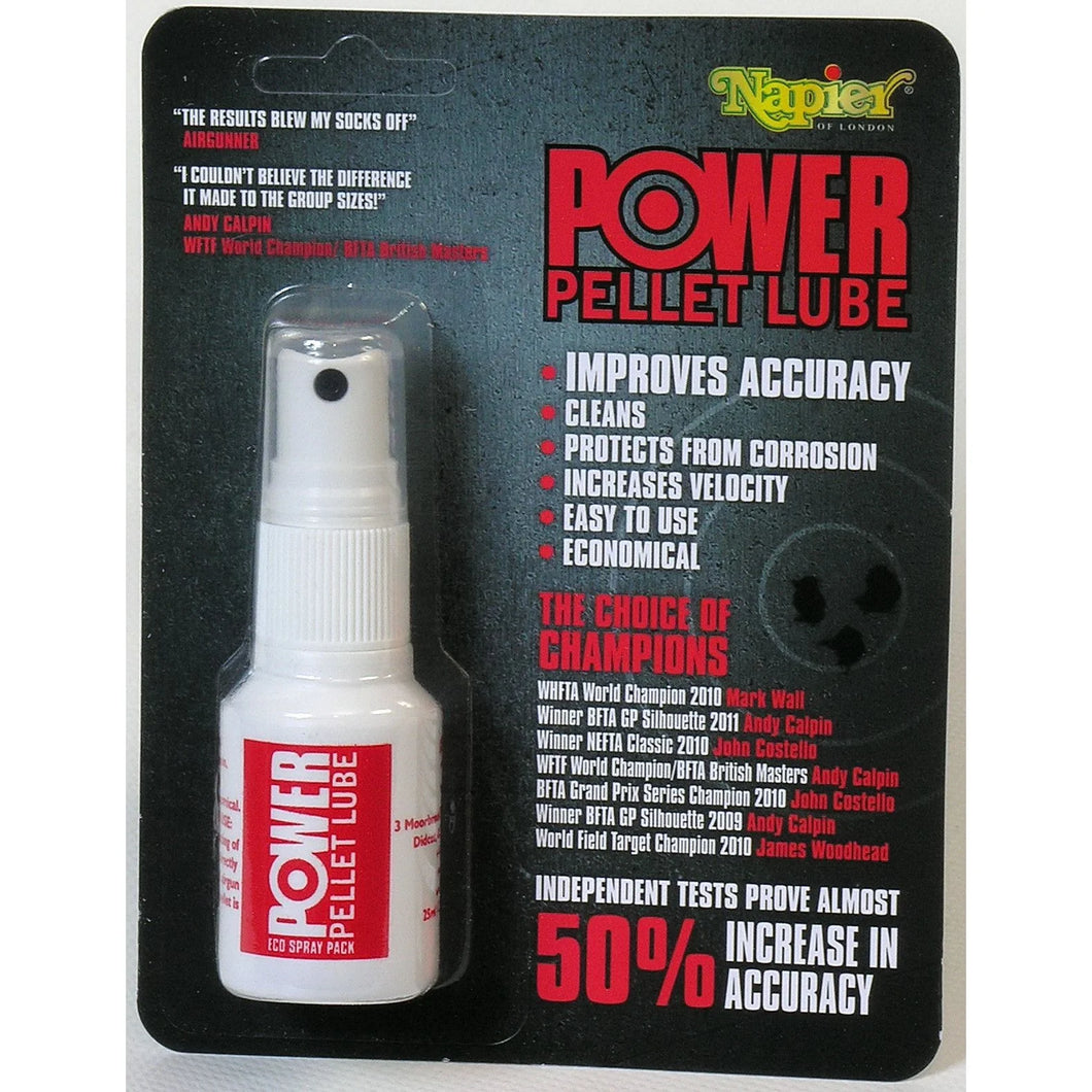 Napier Power Pellet Lube Eco Spray 25ml