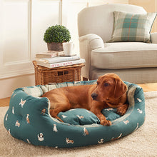 Load image into Gallery viewer, Laura Ashley Park Dogs Deluxe Slumber Dog Bed