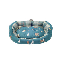 Load image into Gallery viewer, Laura Ashley Park Dogs Deluxe Slumber Dog Bed