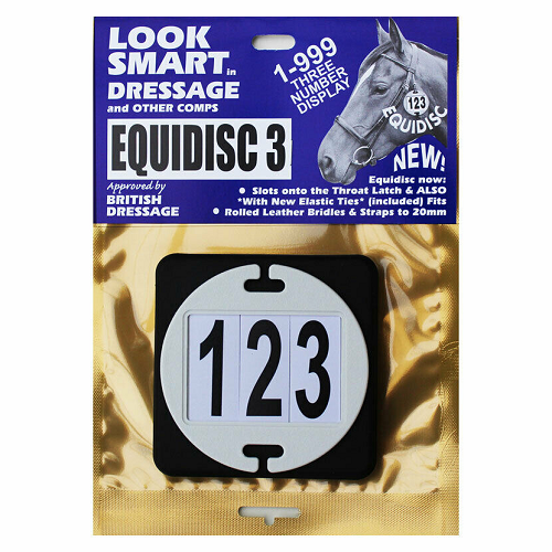 Equidisc 3 Bridle Number