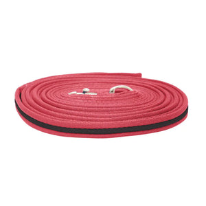 HY Equestrian Soft Webbing Lunge Rein