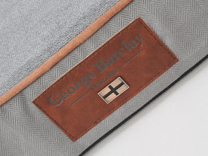George Barclay Savile Dog Mattress - Mason's Grey, Large