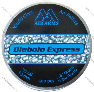 Air Arms Diabolo Express Domed Air Pellets .177 (4.52mm) 7.87gr