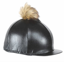 Load image into Gallery viewer, Shires Metallic Pom Pom Hat Cover