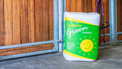 Sundown Green Chopped Wheat Straw Bedding