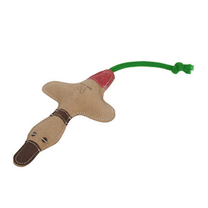 Digby & Fox Natural Leather Dog Toy