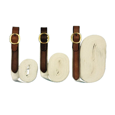 EquiSential Cotton Lead with Leather Billet