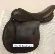Load image into Gallery viewer, Cliff Barnsby 16&quot; Medium Brown GP Saddle