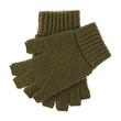 Dents Mens 1/2 Finger Tuckstitch Gloves - Olive