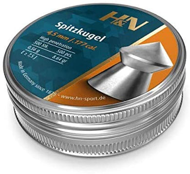H&N Spitzkugel .177/4.5mm Airgun Pellets