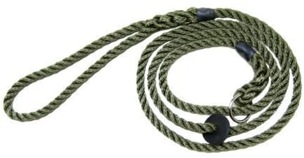 Deluxe Green Dog Lead by Bisley