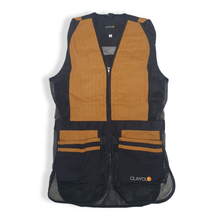 Load image into Gallery viewer, Clayclo Classic Pro Skeet Vest -Black/Brown