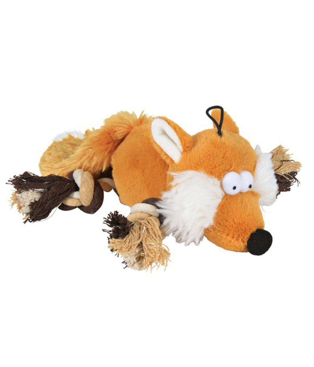 Trixie Fox With Rope Dog Toy