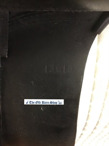 Lovatt & Ricketts 17.5" Medium Black Dressage Saddle