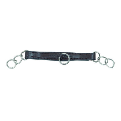 Shires Blenheim Leather Curb Chain