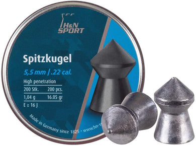 H&N Spitzkugel .22/5.50 mm Airgun Pellets
