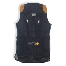 Load image into Gallery viewer, Clayclo Classic Pro Skeet Vest -Black/Brown