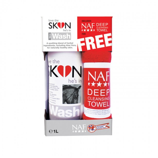 NAF Love The SKIN He's In Skin Wash 1ltr