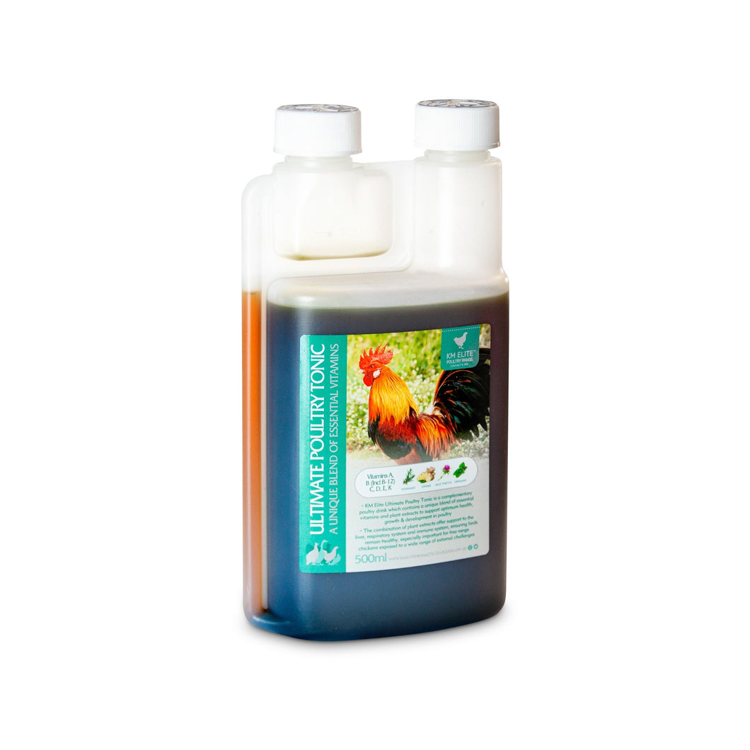KM Elite Poultry Range Ultimate Poultry Tonic 500ml