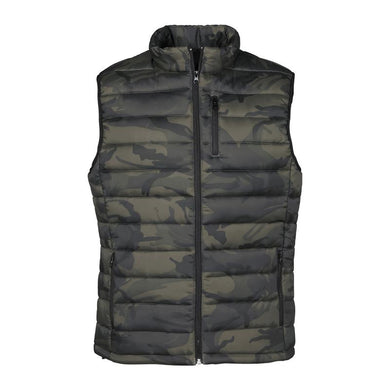 Percussion Camo Trek Quilted Gilet - Childs