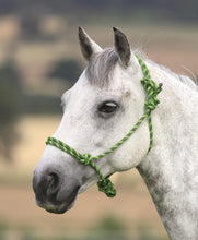 Load image into Gallery viewer, Shires Adjustable Rope Halter