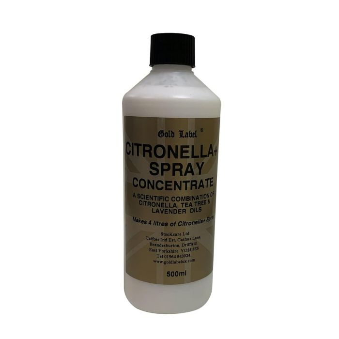 Gold Label Citronella+ Spray Concentrate 500ml