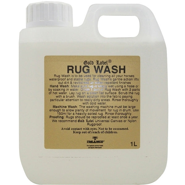 Gold Label Rug Wash 1 Litre