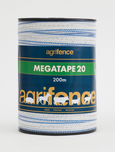 Agrifence Megatape Reinforced Tape - White