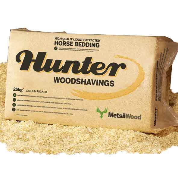 Hunter Woodshavings 25kg Bale