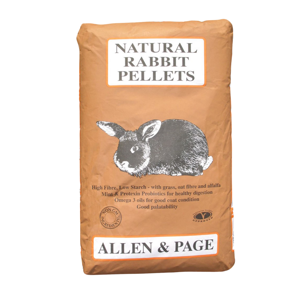 Allen & Page Natural Rabbit Pellets 20kg