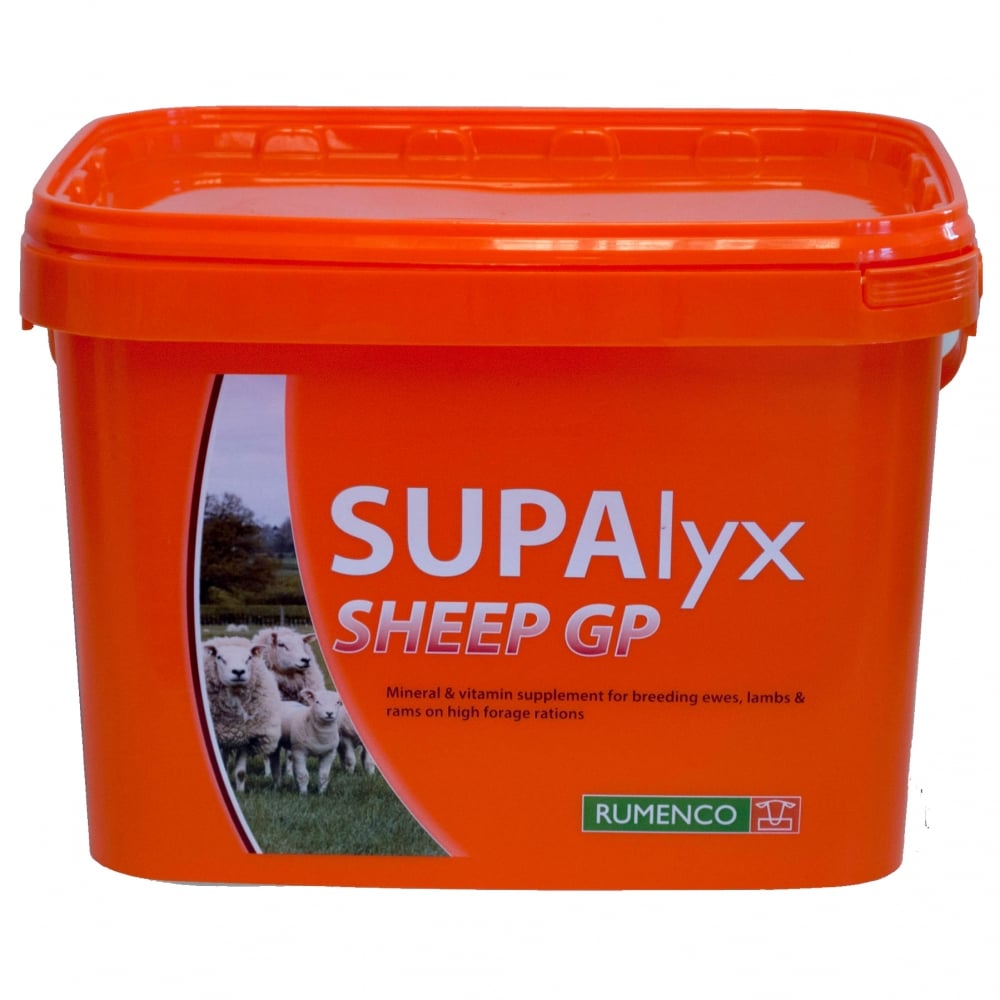 Rumenco Supalyx Sheep GP Block 22.5 Kg (Orange)