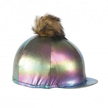 Load image into Gallery viewer, Shires Metallic Pom Pom Hat Cover