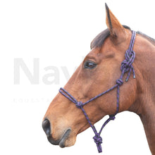 Load image into Gallery viewer, Shires Adjustable Rope Halter