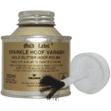 Gold Label Sparkle Hoof Varnish 250ml