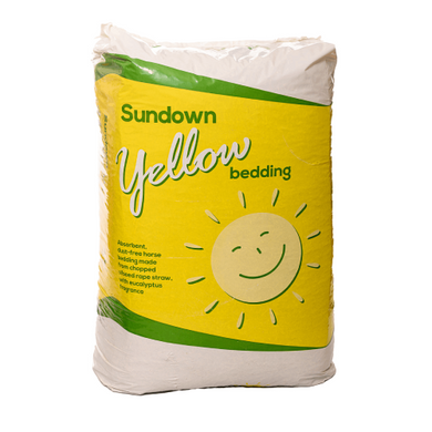 Sundown Yellow Chopped Rape Straw Bedding